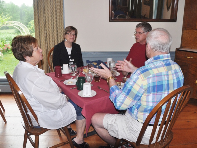 breakfast at the Wakefield Inn